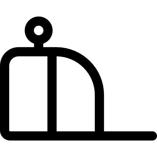 キャップ Basic Rounded Lineal icon