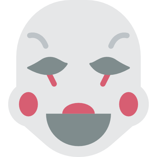 Clown Basic Miscellany Flat icon