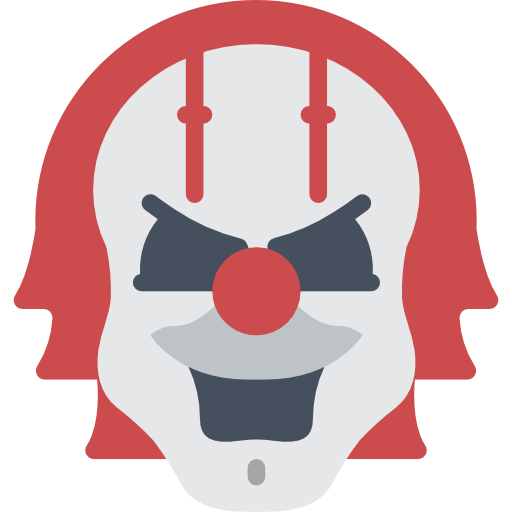 Clown Basic Miscellany Flat icon