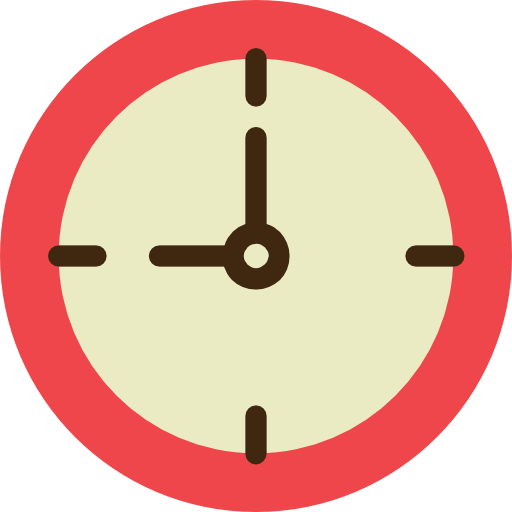 Часы Good Ware Flat иконка
