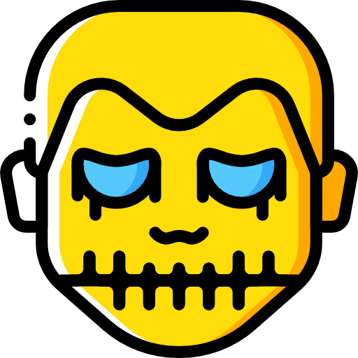 頭蓋骨 Basic Miscellany Yellow icon