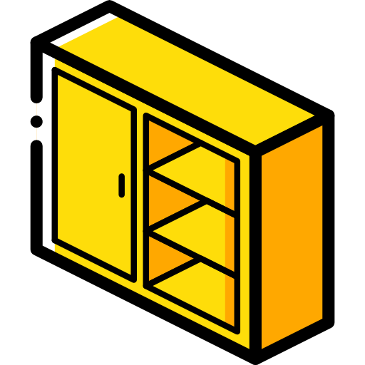 Closet Isometric Miscellany Yellow icon