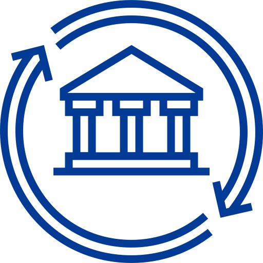Bank Detailed bright Lineal icon