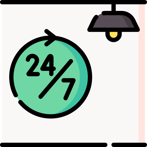 24時間 Special Lineal color icon