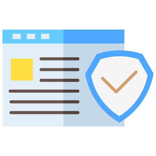web-sicherheit Generic Flat icon