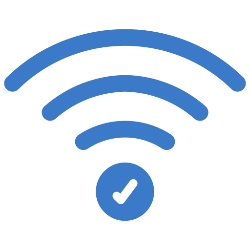 wifi verbindung Juicy Fish Flat icon