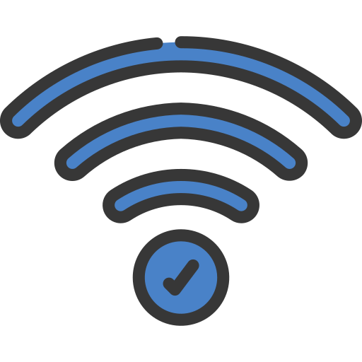 Wifi connection Juicy Fish Soft-fill icon