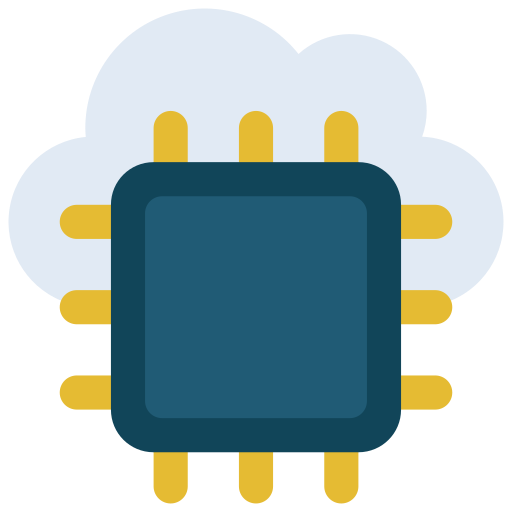 cloud computing Juicy Fish Flat Icône