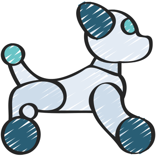 chien robotique Juicy Fish Sketchy Icône