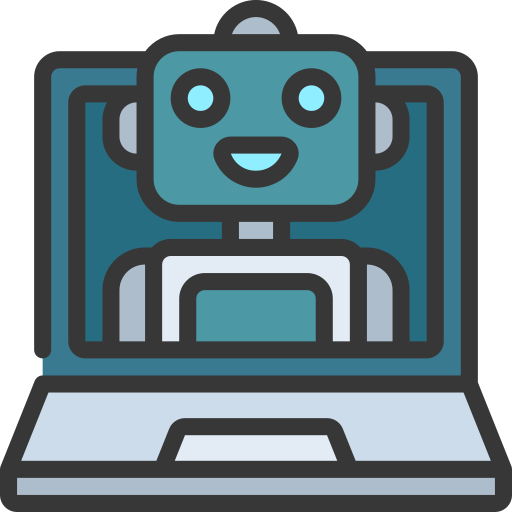 Robot assistant Juicy Fish Soft-fill icon