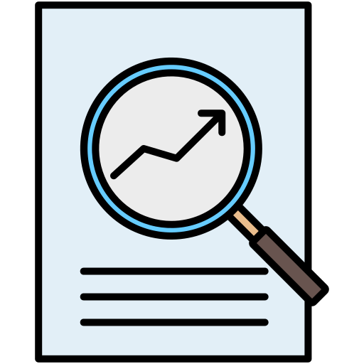 Analysis Generic Outline Color icon