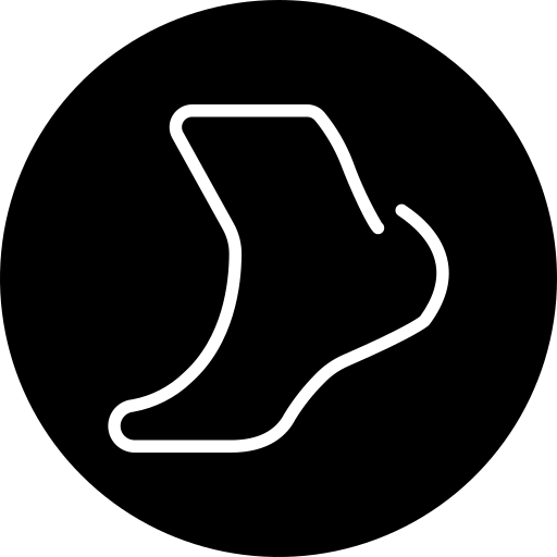 pied Generic Glyph Icône