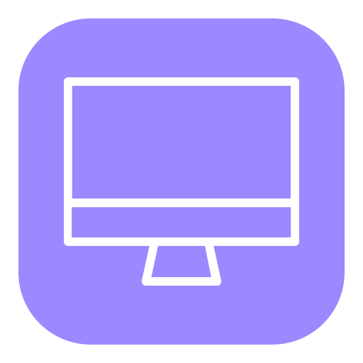 desktop Generic Flat icon