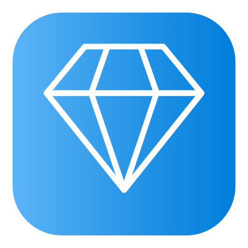 diamant Generic Flat Gradient icon