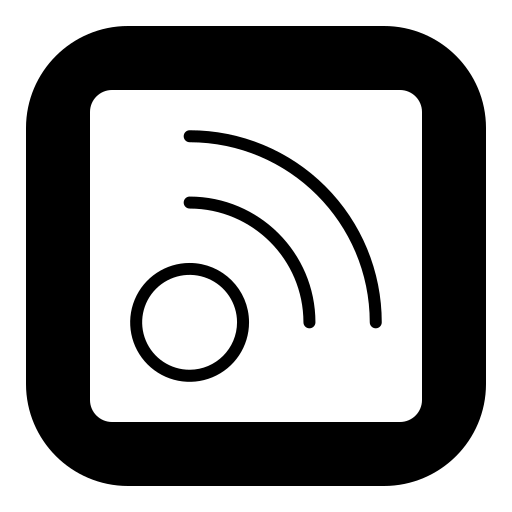 rss Generic Glyph Icône