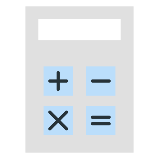 電卓 Generic Flat icon