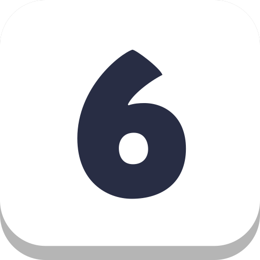 Номер шесть Generic Flat иконка