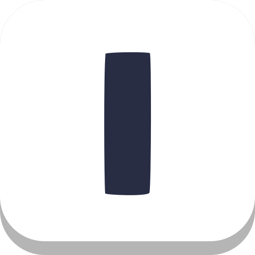 litera i Generic Flat ikona