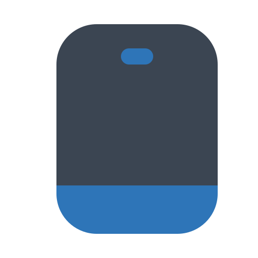 telefon komórkowy Generic Flat ikona