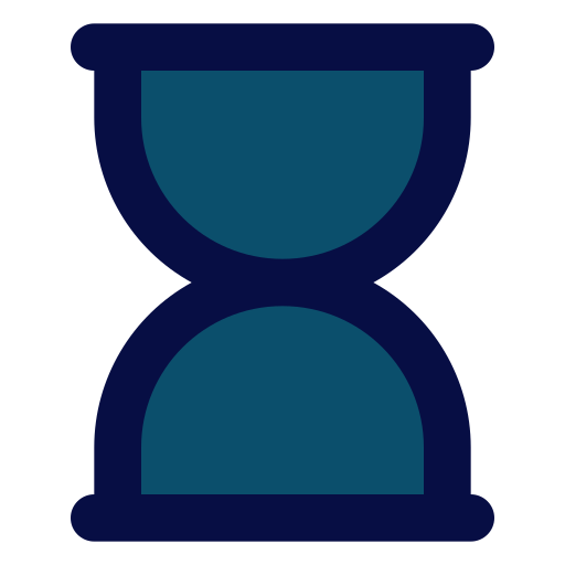 Sand timer Generic Outline Color icon
