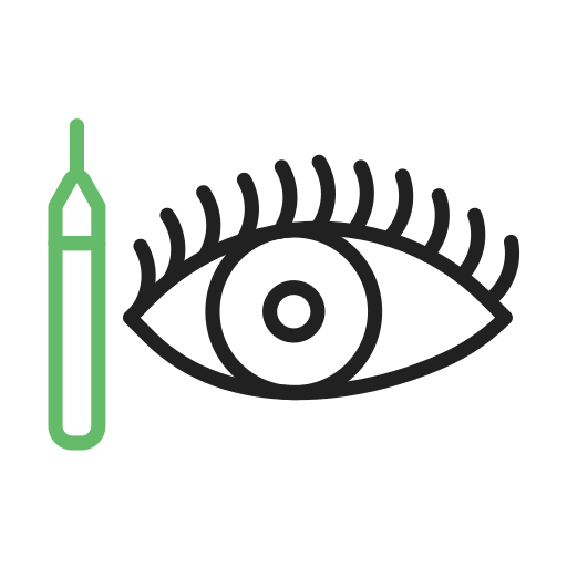 Eye makeup Generic Outline Color icon