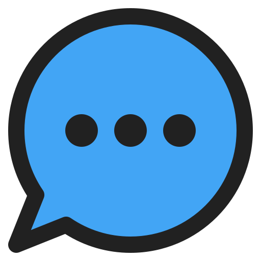 chat-blase Generic Outline Color icon