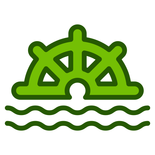 wasserkraft Generic Outline Color icon