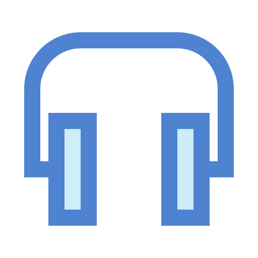 ヘッドセット Generic Blue icon
