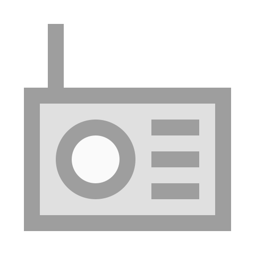 Radio Generic Grey icon