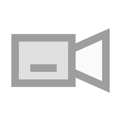 비디오 카메라 Generic Grey icon