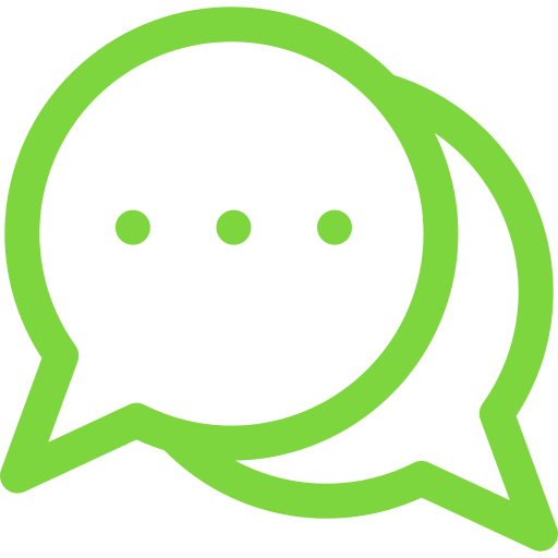 burbuja de chat Generic Simple Colors icono