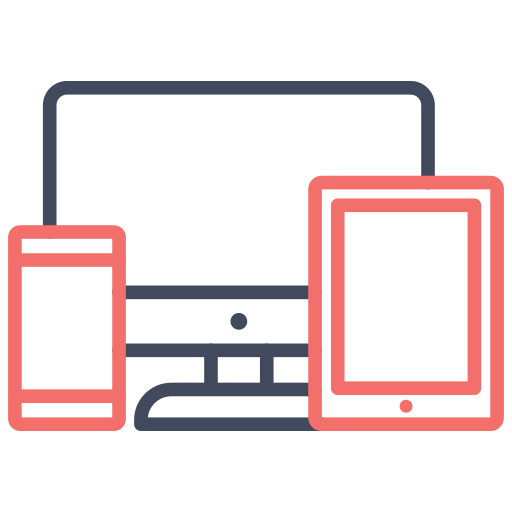 Responsive design Generic Outline Color icon