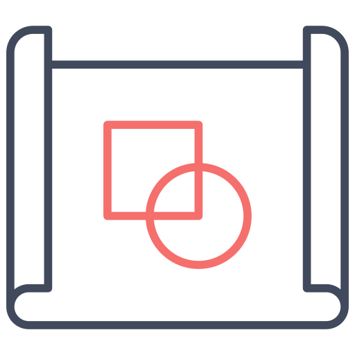 Project Generic Outline Color icon