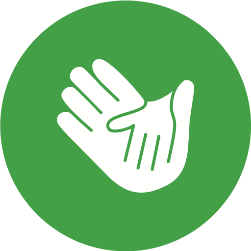 helpende hand Generic Circular icoon