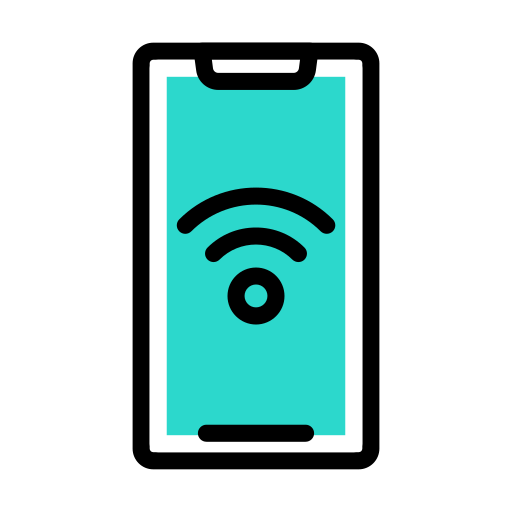 wi-fi Vector Stall Lineal Color ikona
