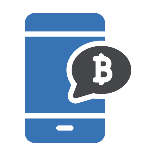 bitcoin Generic Blue icona