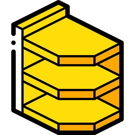 シェルフ Isometric Miscellany Yellow icon