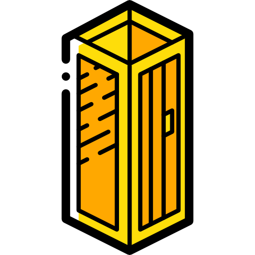 prysznic Isometric Miscellany Yellow ikona