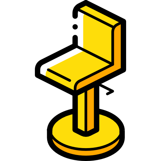 krzesło Isometric Miscellany Yellow ikona
