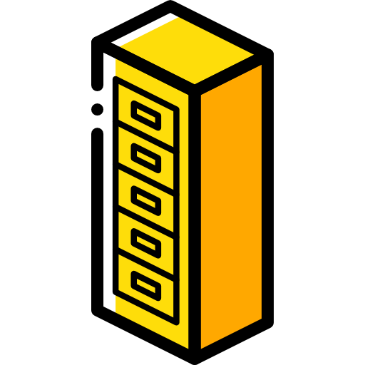 戸棚 Isometric Miscellany Yellow icon