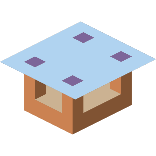 tabelle Isometric Miscellany Flat icon