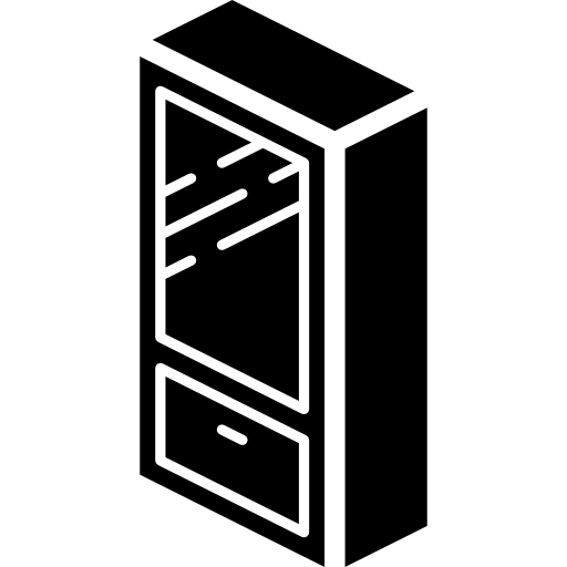 kleiderschrank Isometric Miscellany Solid icon