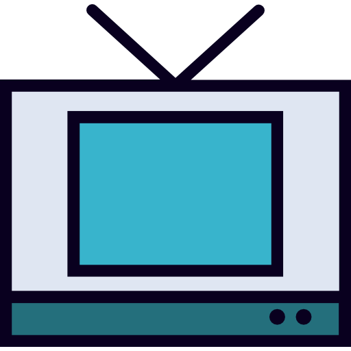 Television Good Ware Lineal Color icon