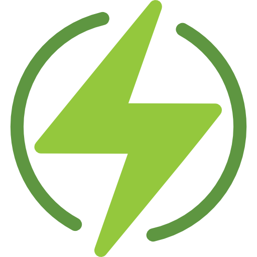 energía verde Good Ware Flat icono