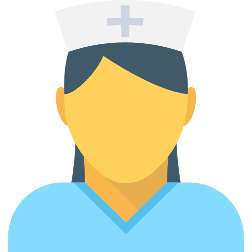 Nurse Flat Color Flat icon