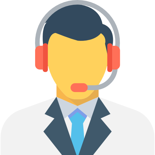 Telemarketer Flat Color Flat icon
