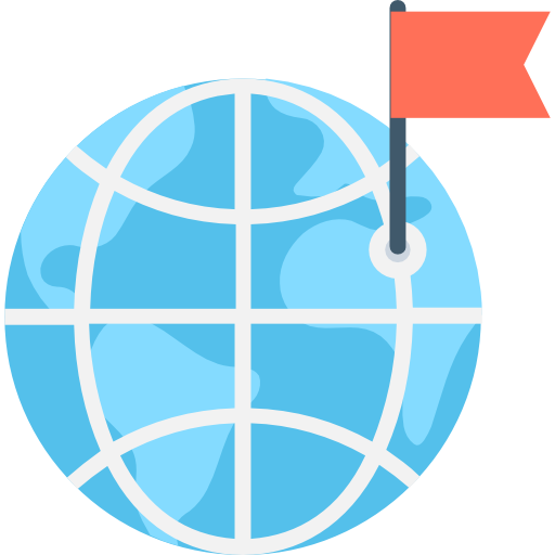 Worldwide Flat Color Flat icon