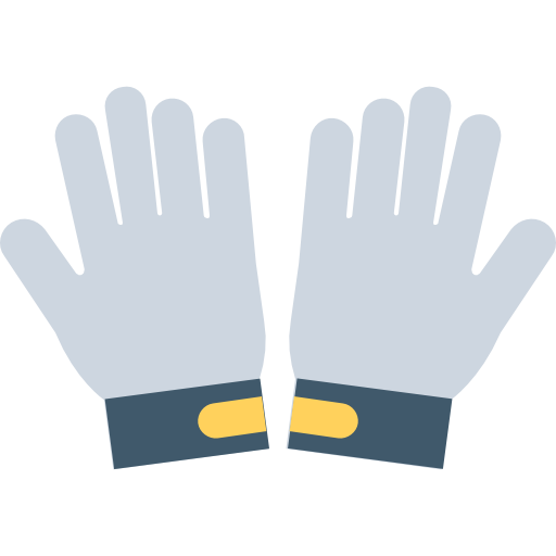 手袋 Flat Color Flat icon