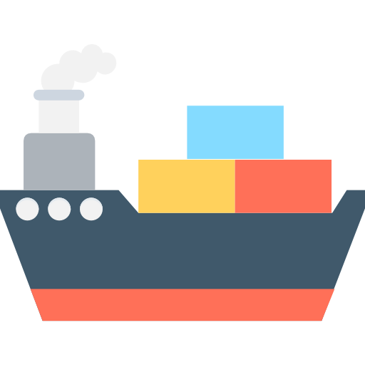 Ship Flat Color Flat icon