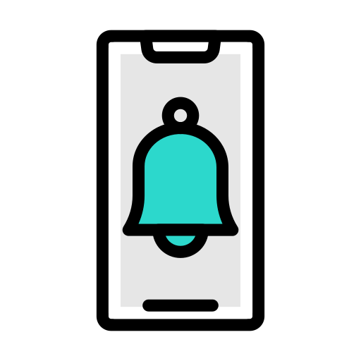 Notification Vector Stall Lineal Color icon